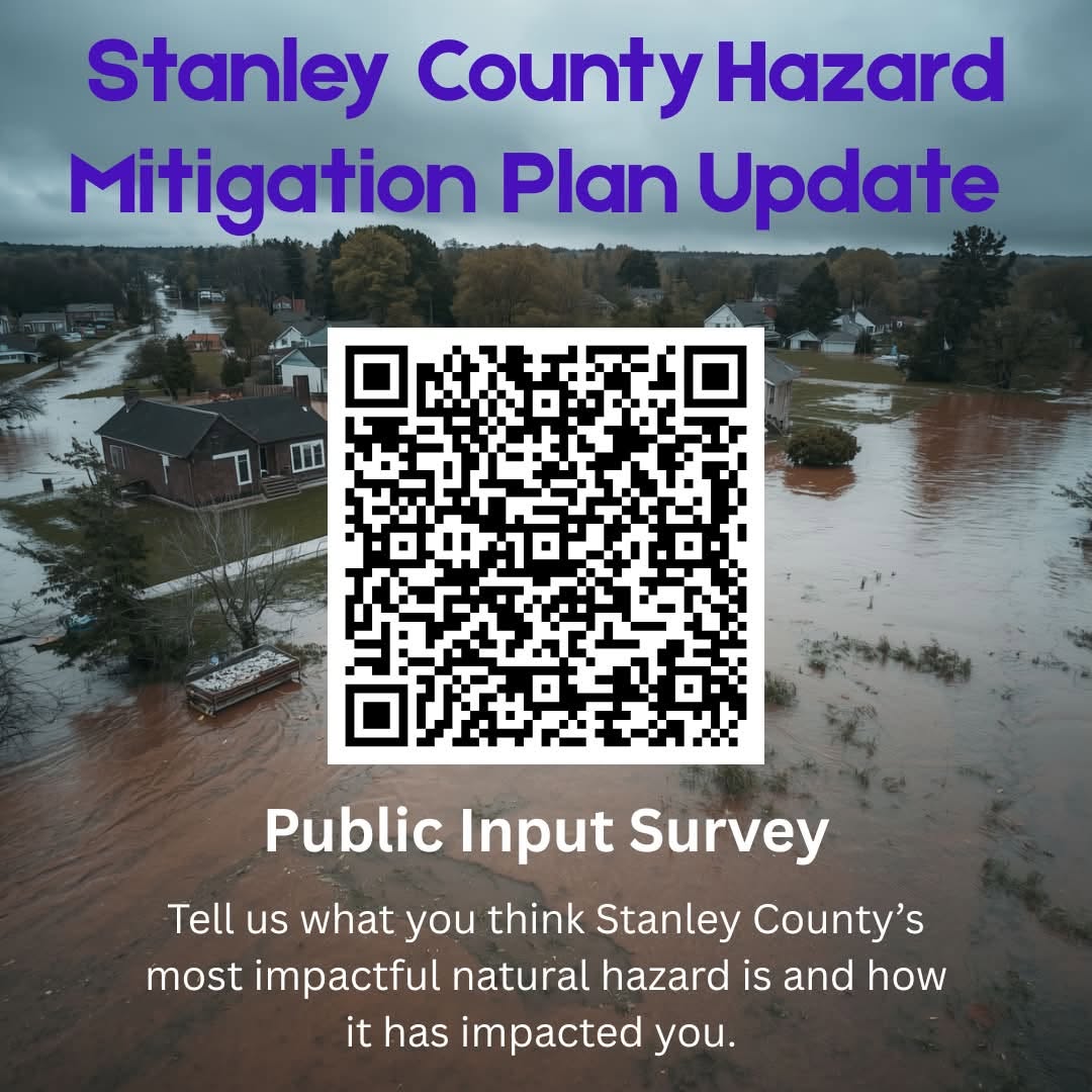 📢 Stanley County Hazard Mitigation Plan Update — We Need Your Input!